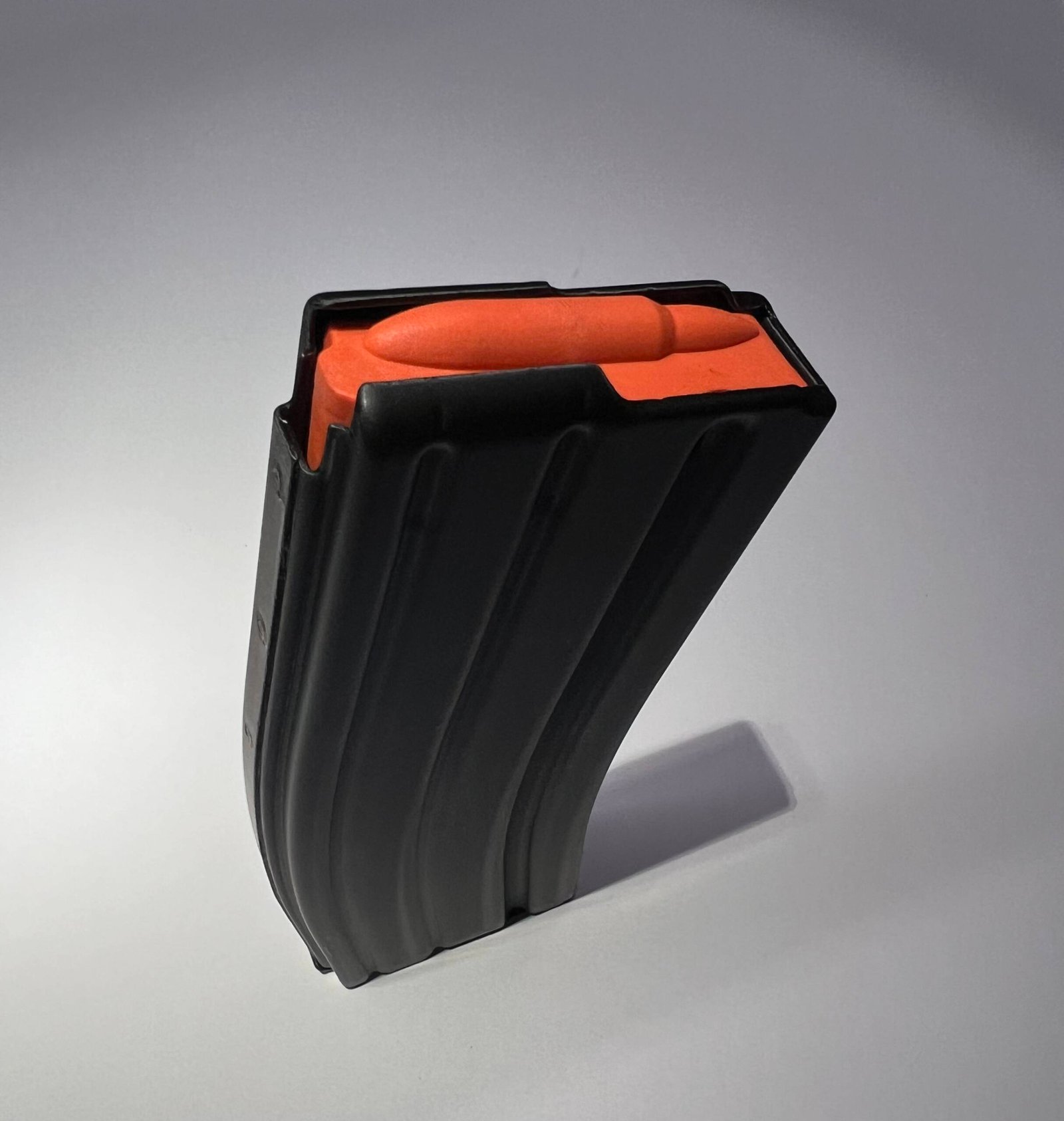 Asc 30rd .223 5.56 Aluminum Black Malube Orange Follower