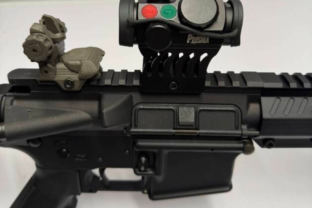 Presma® Red Hawk Series Compact Reflex Red Green Dot Scope With Integrated 1 High Profile Picatinny Mount